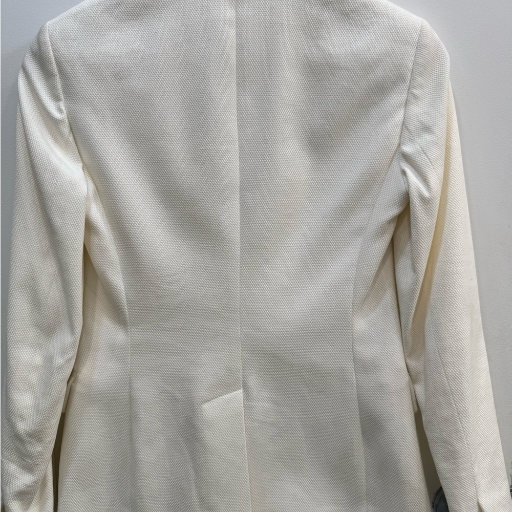 Rag & Bone Off-White Women's Single-breasted Blazer Size 0 - Picture 6 of 9